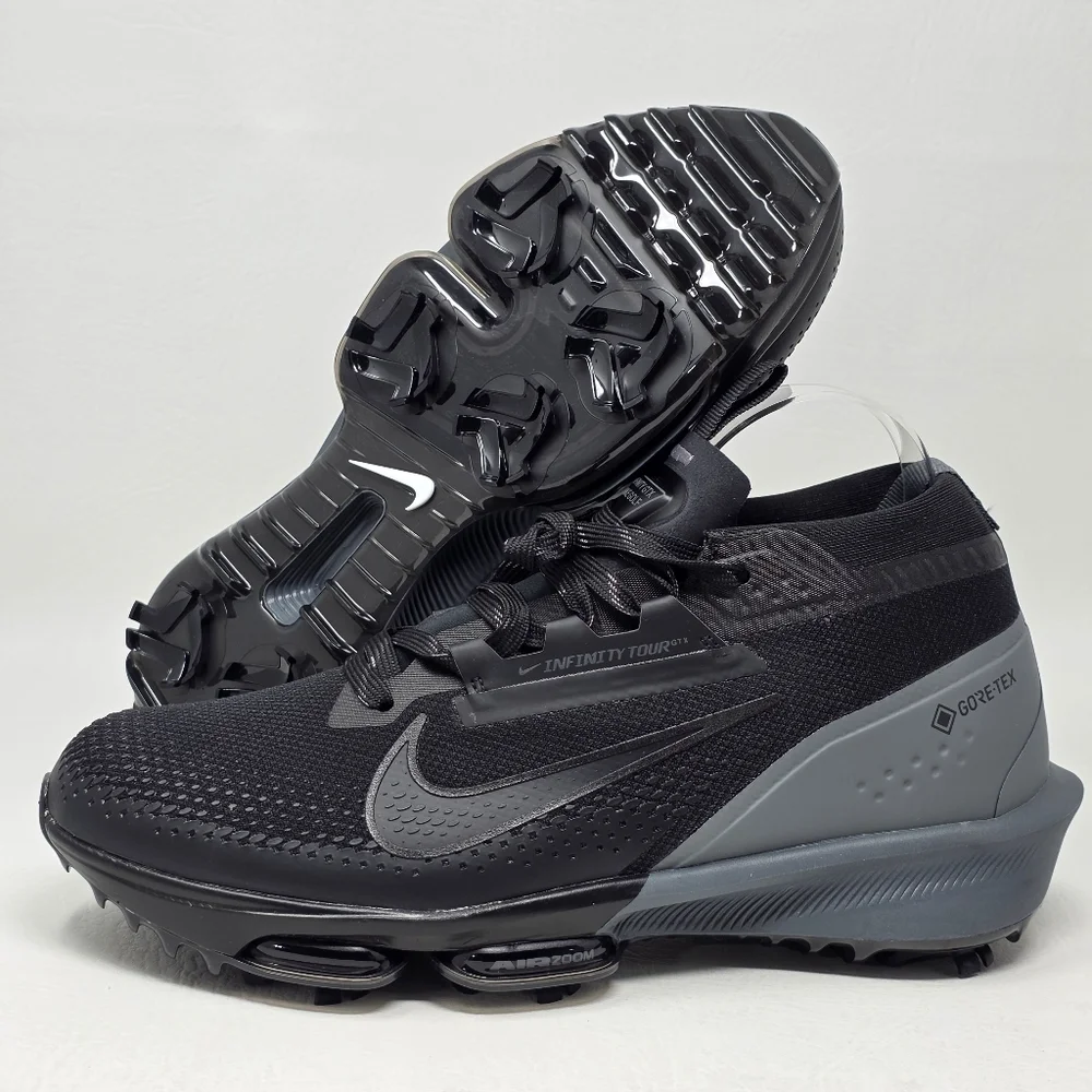 Nike Infinity Tour Next% 2 Men's Size 9 Goretex Back Golf Cleats FV4897 002 NEW